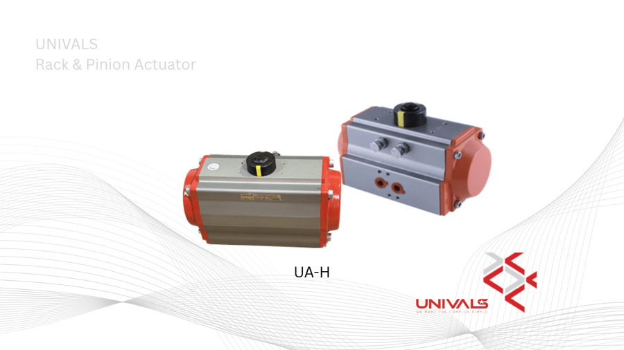 UA-H Rack & Pinion Actuator