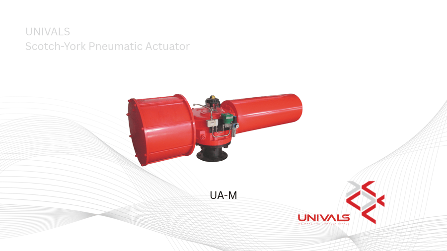 UA-M Scotch Yoke Actuator