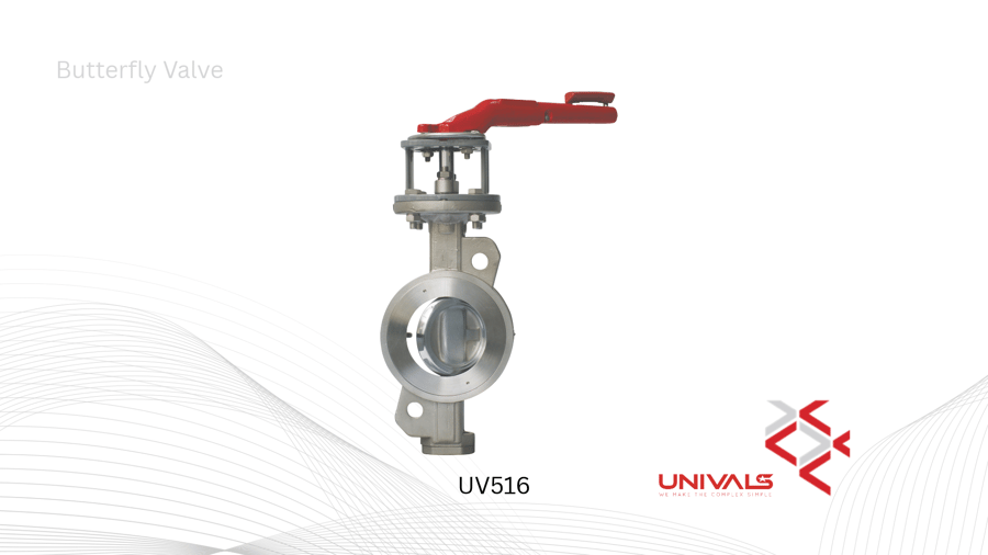 UV516 Double Eccentric Butterfly Valve