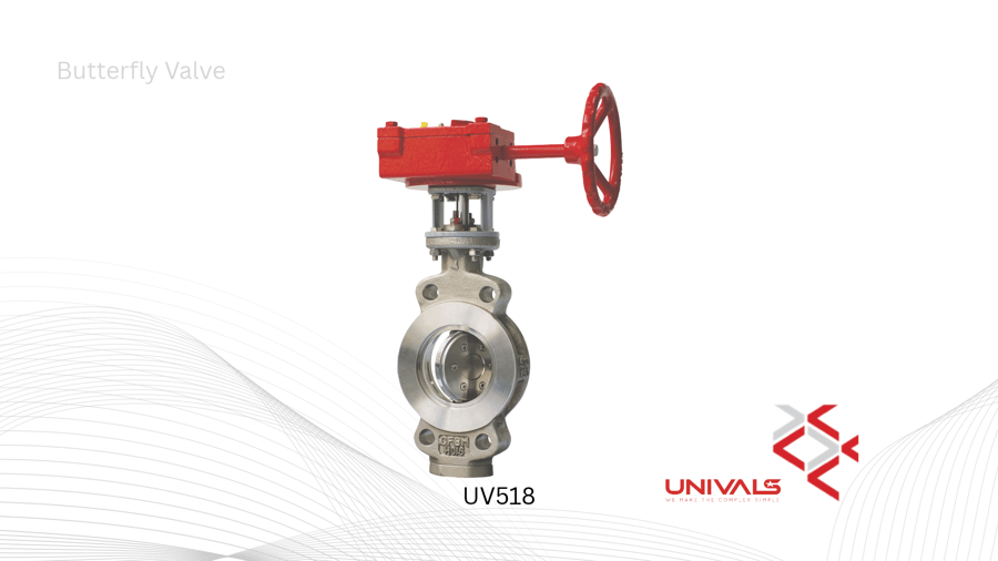 UV518 Triple Eccentric Butterfly Valve