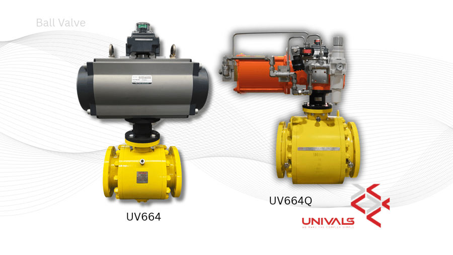 UV664 Trunnion Ball Valve