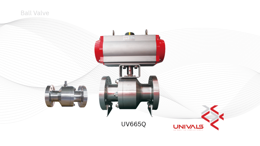 UV665Q Forged Metal Seated Ball Valve