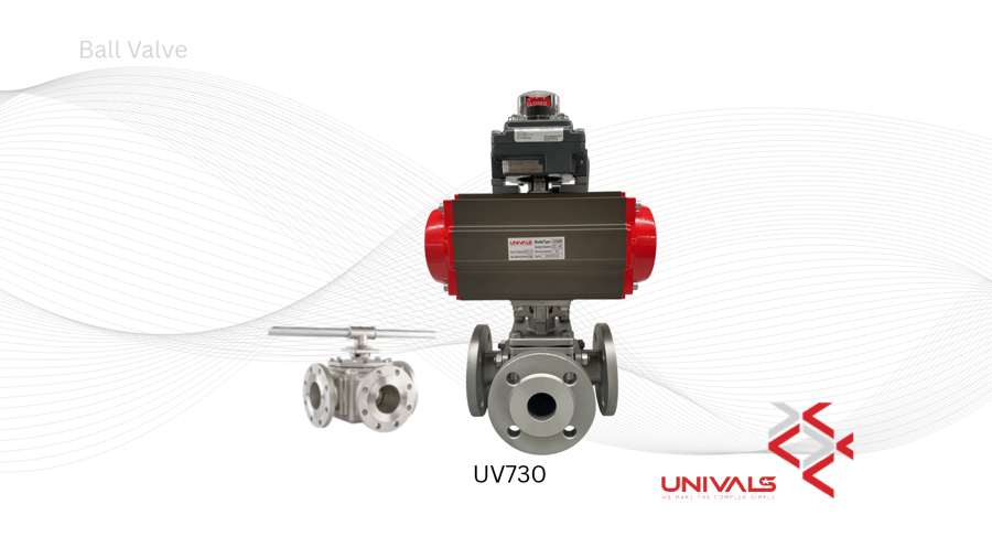 UV730 3-Way Ball Valve